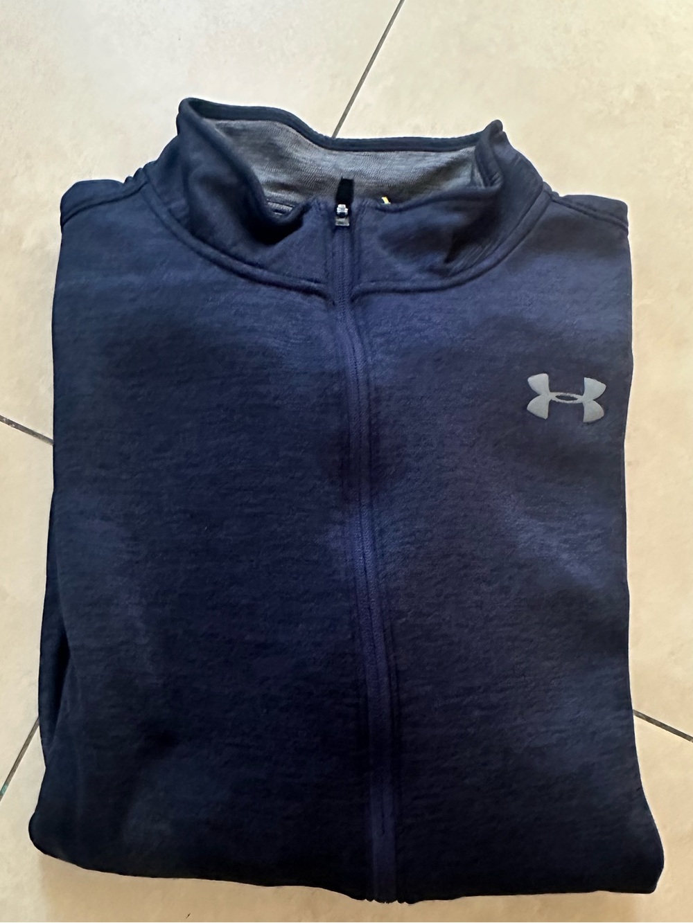 Under Armour Mens Navy Full-Zip Jacket
